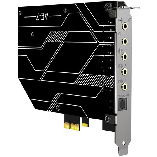 Creative sound blaster ae-7 geluidskaart (zwart)
