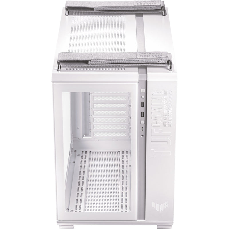 Afbeelding laden in galerijviewer, Asus tuf gaming gt502 midi tower behuizing (wit | 2x usb-a | 1x usb-c | tempered glass)
