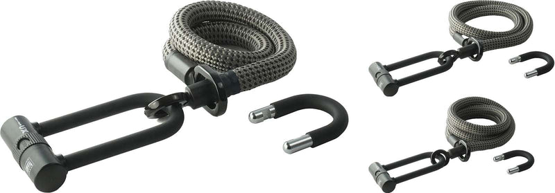 Afbeelding laden in galerijviewer, Texlock eyelet u x - u-lock incl. textile cable with steel core
