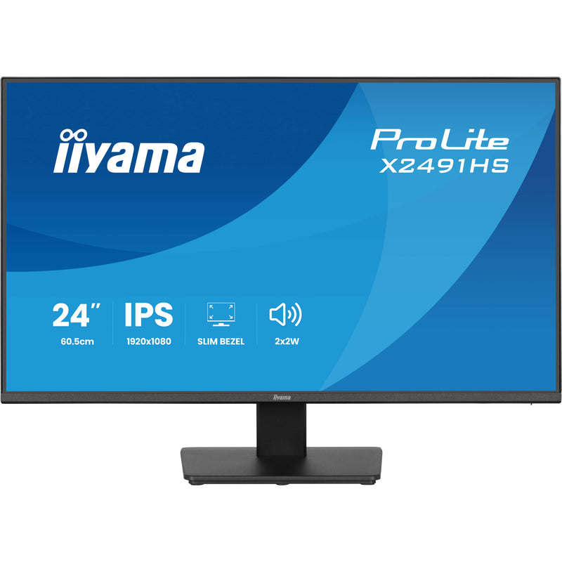 Afbeelding laden in galerijviewer, Iiyama prolite x2491hs-b1 23.8 monitor (zwart, 120 hz, hdmi, displayport, audio)
