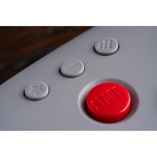 8bitdo 64 bluetooth controller (grijs, bluetooth 5.0 usb, switch, switch 2, pc, android)
