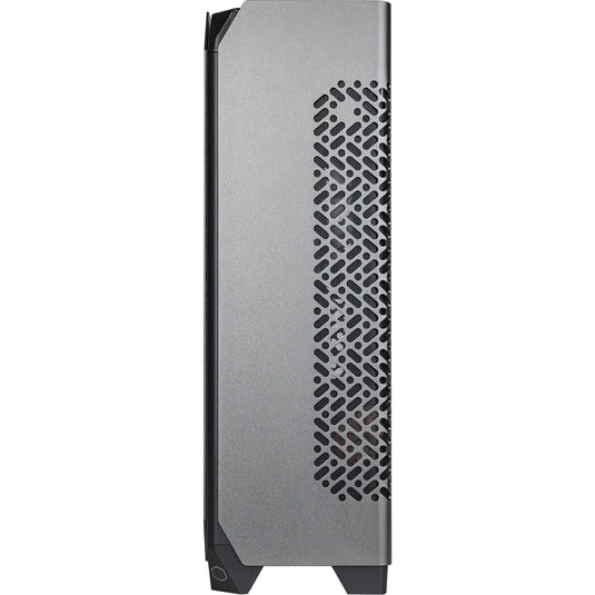 Cooler master ncore 100 max mini tower behuizing (donkergrijs | 2x usb-a | 1x usb-c)