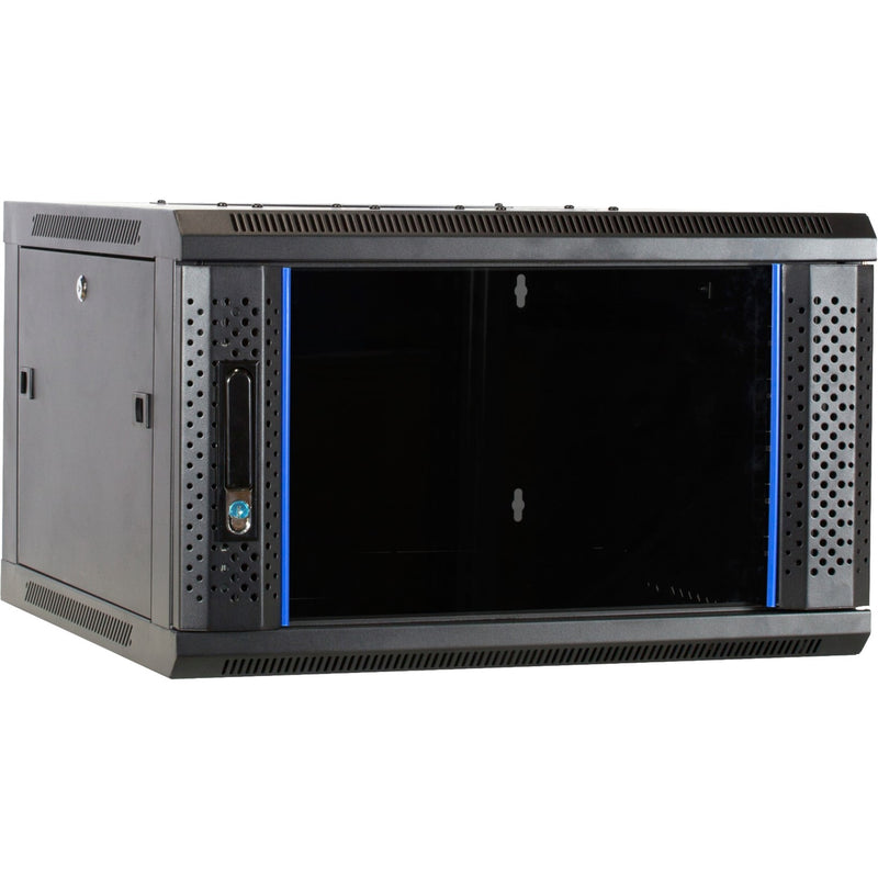 Afbeelding laden in galerijviewer, Dsi 6u wandkast met glazen deur - ds6606 server rack (zwart, 600 x 600 x 368mm)
