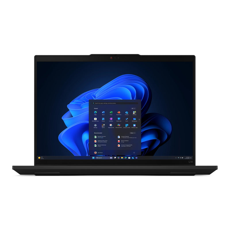 Afbeelding laden in galerijviewer, Lenovo thinkpad l14 gen 6 intel (21s6006tmh) 14 laptop (zwart | core ultra 5 225u | intel graphics | 16 gb | 512 gb ssd)
