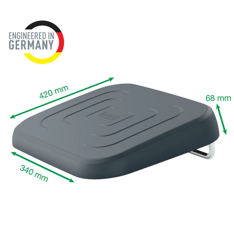Afbeelding laden in galerijviewer, Leitz ergo verstelbare bureau voetensteun (zwart)
