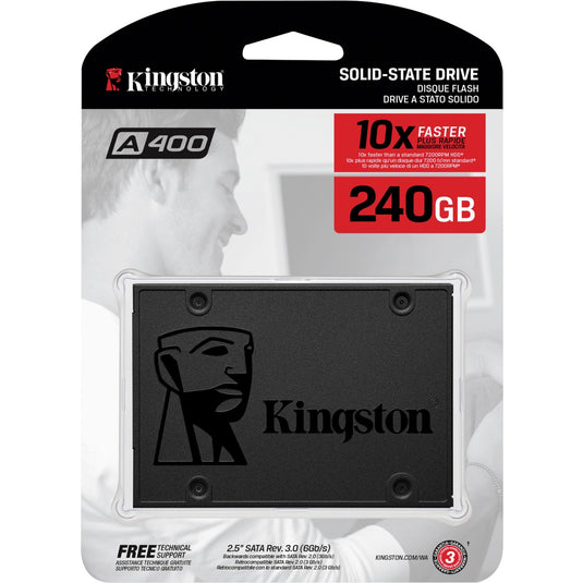 Kingston a400 240 gb ssd (sa400s37 240g, sata 600)