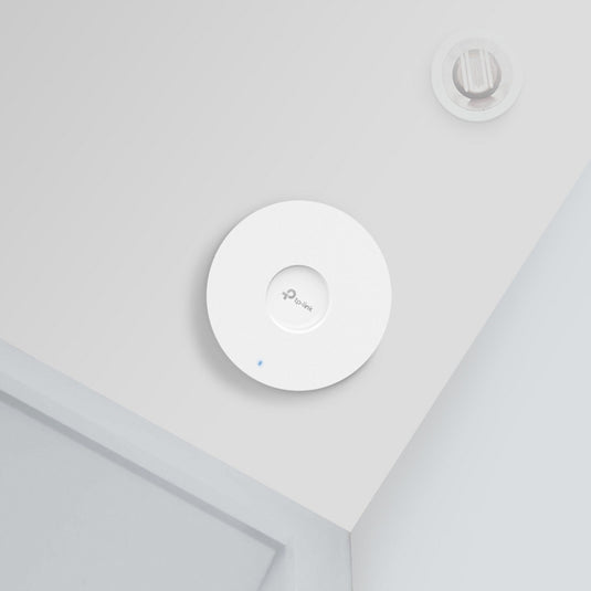 Tp-link omada eap653 ax3000 wifi 6 access point (wit, mesh, poe+, plafond- en wandmontage)