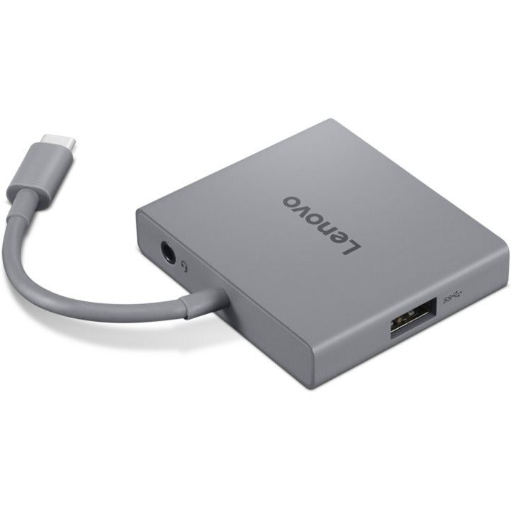 Afbeelding laden in galerijviewer, Lenovo usb-c 4 in 1 hub gen2 usb-hub (grijs)
