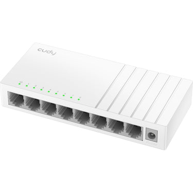 Cudy 8-port 10 100 mbps unmanaged switch (wit)