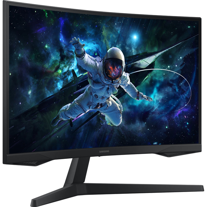 Afbeelding laden in galerijviewer, Samsung odyssey g5 g55c 27 curved gaming monitor (zwart, hdmi, displayport, 165 hz)
