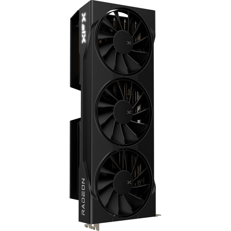 Afbeelding laden in galerijviewer, Xfx radeon rx 9070 xt swift grafische kaart (zwart, rdna4, gddr6, 3x displayport, 1x hdmi 2.1)
