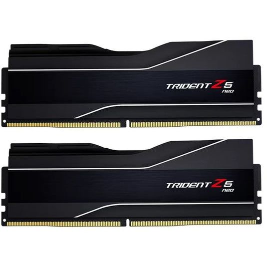 G.skill 64 gb ddr5-6000 (2x 32 gb) kit werkgeheugen (zwart, f5-6000j3238g32gx2-tz5n, trident z5 neo, expo)