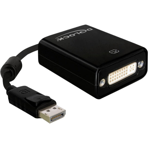 Afbeelding laden in galerijviewer, Delock displayport naar dvi-i adapter (zwart, 0,12 meter, passief)

