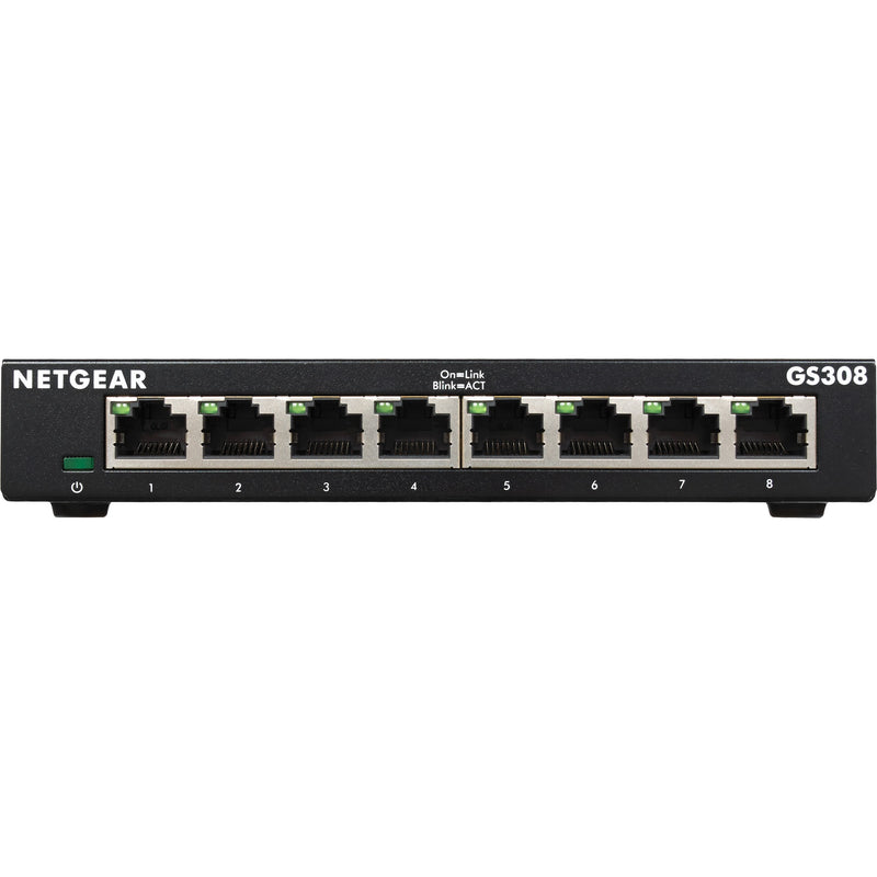 Afbeelding laden in galerijviewer, Netgear gs308 switch (zwart)
