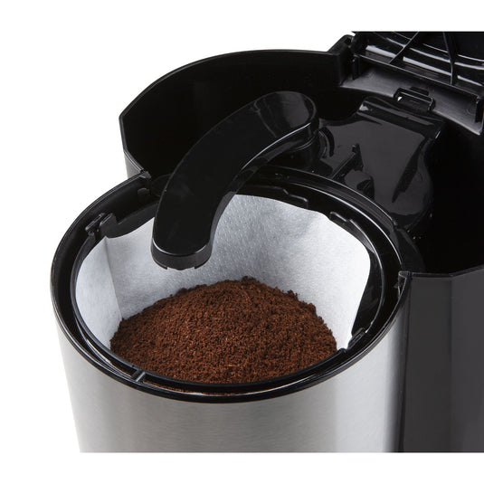 Domo koffiezet met timer en display do708k koffiefiltermachine (zwart, 1,5 liter)