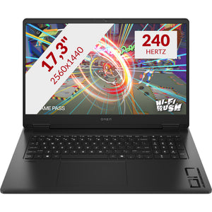 Omen 17-db1050nd (c2xu5ea#abh) 17.3 copilot+ gaming laptop (zwart | ryzen ai 7 350 | rtx 5050 | 16 gb | 1 tb ssd)
