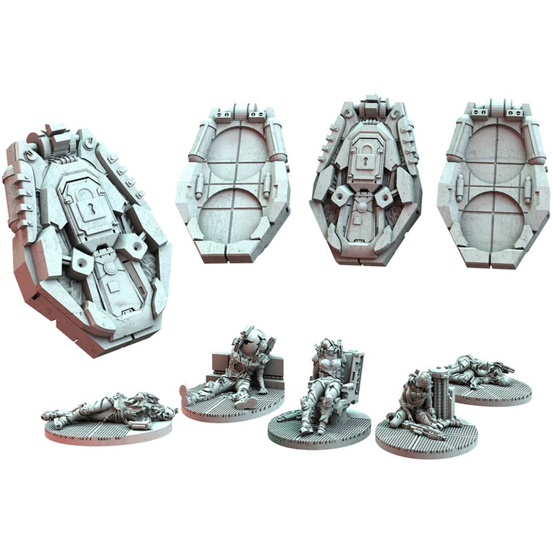Afbeelding laden in galerijviewer, Asmodee nemesis: terrain bordspel (engels, uitbreiding, 1 - 5 spelers, 35 - 175 minuten, vanaf 14 jaar)
