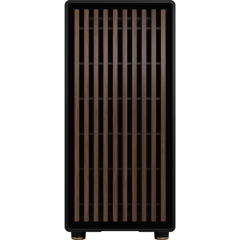 Afbeelding laden in galerijviewer, Fractal design north midi tower behuizing (zwart houtkleur | 2x usb-a | 1x usb-c)
