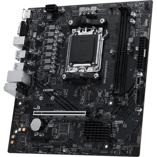 Msi pro a620am-b evo socket am5 moederbord (raid, 2.5gb-lan, sound, µatx)