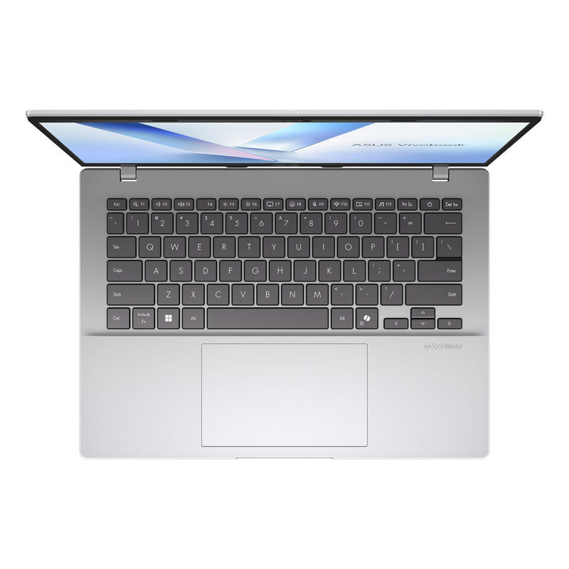 Afbeelding laden in galerijviewer, Asus vivobook 14 m1407ga-ly012w 14 copilot+ laptop (zilver | ryzen ai 7 445 | radeon 840m | 16 gb | 512 gd ssd)
