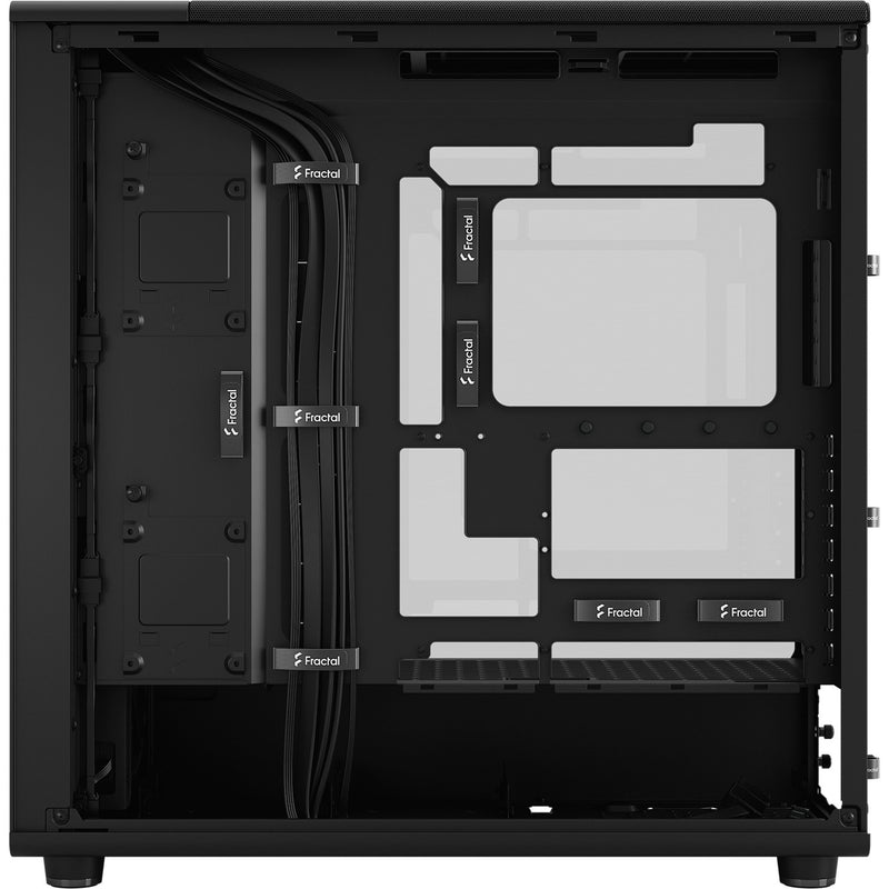 Afbeelding laden in galerijviewer, Fractal design north xl momentum edition midi tower behuizing (zwart houtkleur | 2x usb-a | 1x usb-c | tempered glass)
