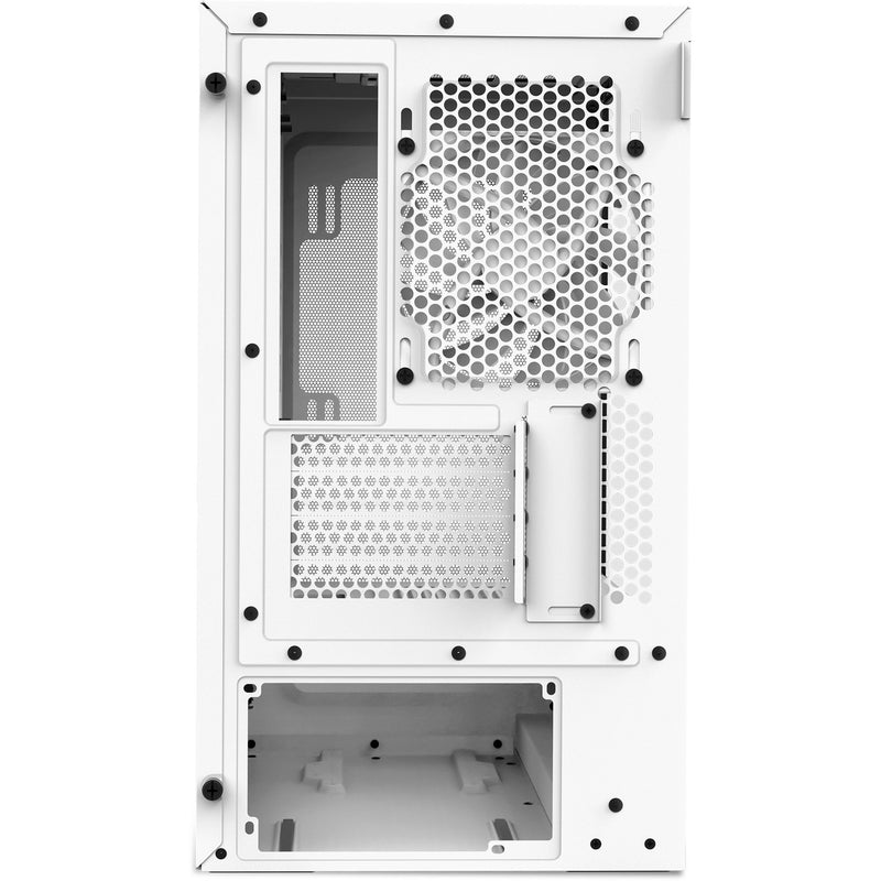 Afbeelding laden in galerijviewer, Nzxt h3 flow midi tower behuizing (wit (mat) | 1x usb-a | 1x usb-c | tempered glass)
