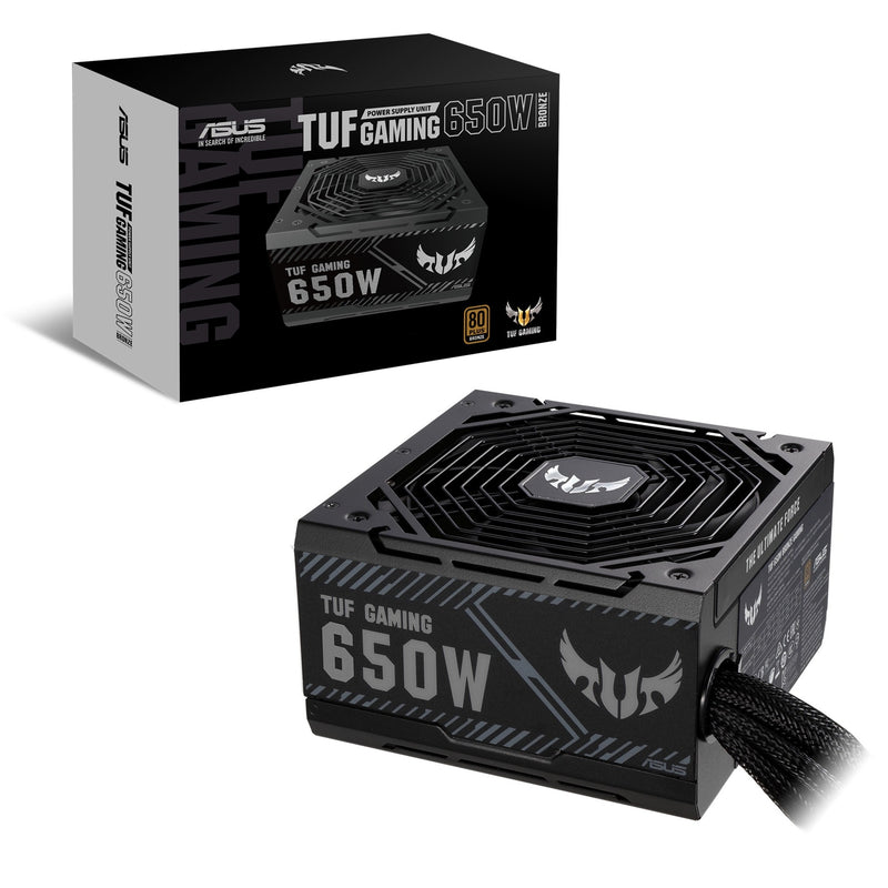 Afbeelding laden in galerijviewer, Asus tuf gaming 650b 650 watt voeding (zwart, 4x pcie)
