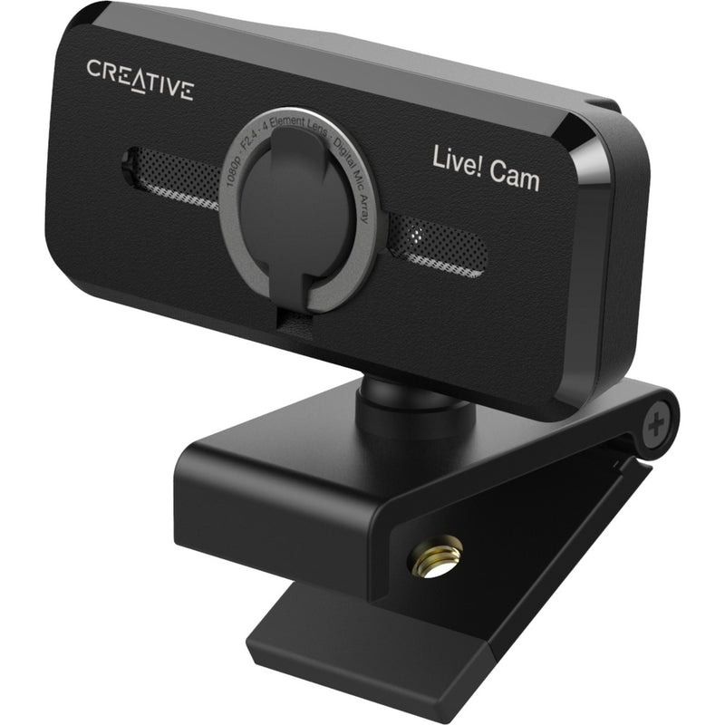 Afbeelding laden in galerijviewer, Creative live! cam sync 1080p v2 webcam (zwart)
