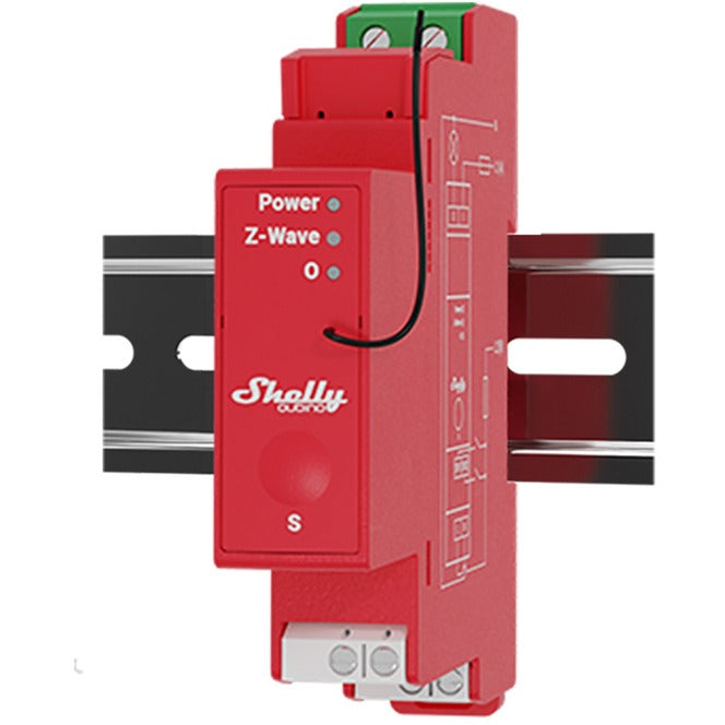 Afbeelding laden in galerijviewer, Shelly qubino wave pro 1pm relais (rood)
