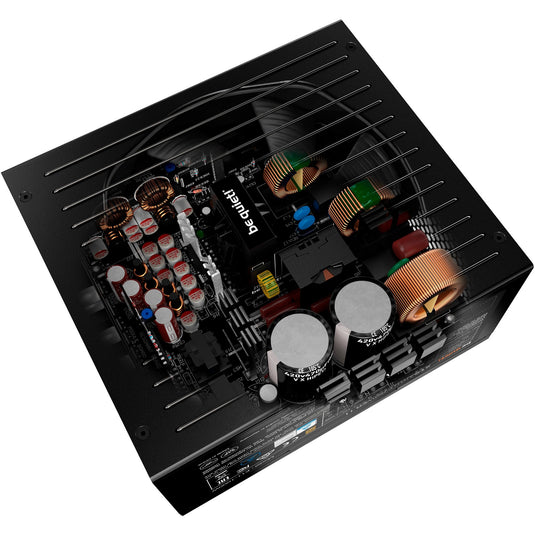 Be quiet! straight power 12 platinum modulaire 750 watt voeding (zwart, 1x 12v-2x6, 4x pcie)