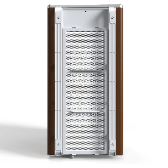 Montech heritage midi tower behuizing (wit beige | 2x usb-a | 1x usb-c)