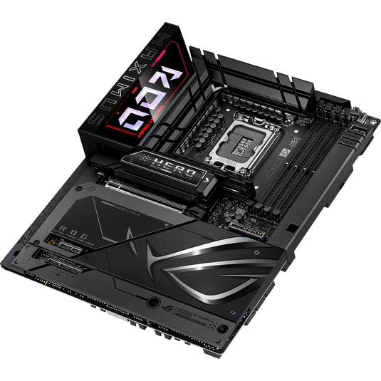 Asus rog maximus z890 hero btf socket 1851 moederbord (zwart, raid, 5 gb-lan, wi-fi 7, bt, sound, atx)
