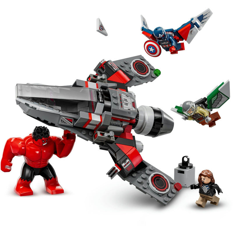 Afbeelding laden in galerijviewer, Lego marvel - captain america vs. rode hulk duel constructiespeelgoed (76292)
