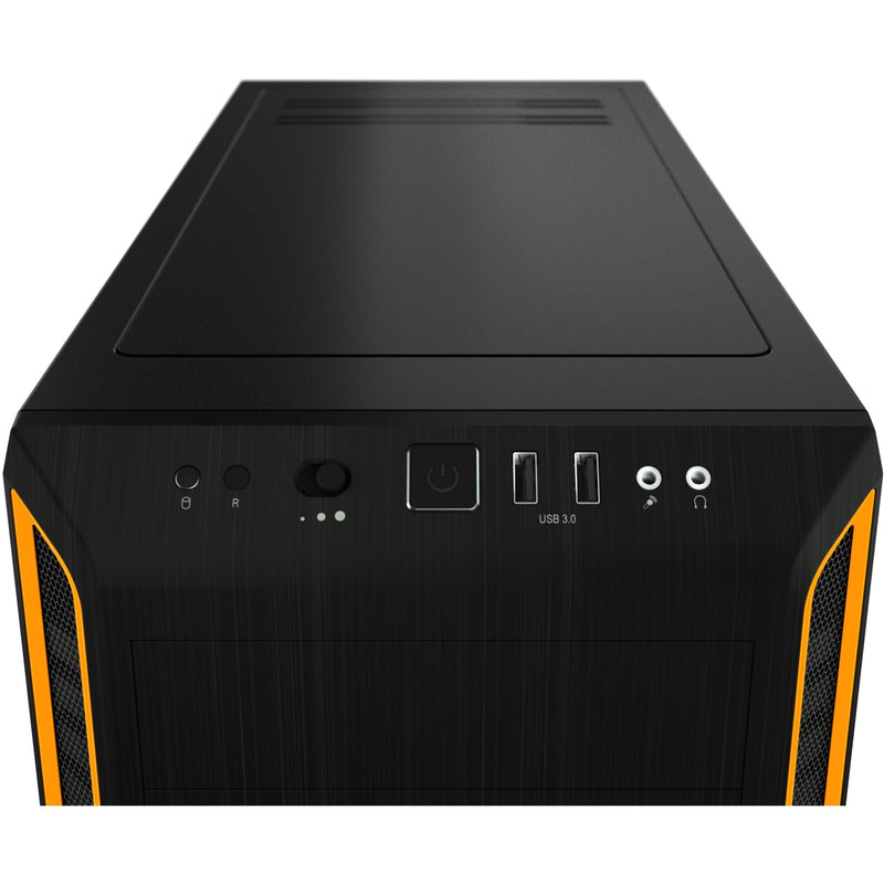 Afbeelding laden in galerijviewer, Be quiet! pure base 600 window midi tower behuizing (zwart oranje | 2x usb-a | tempered glass)
