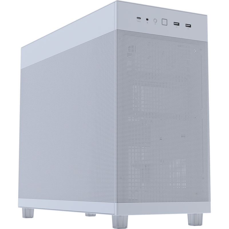 Afbeelding laden in galerijviewer, Asus prime ap303 - mesh panel midi tower behuizing (wit | 2x usb-a | 1x usb-c)
