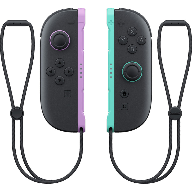Afbeelding laden in galerijviewer, Nintendo joy-con 2 controllerset (lichtpaars lichtgroen)
