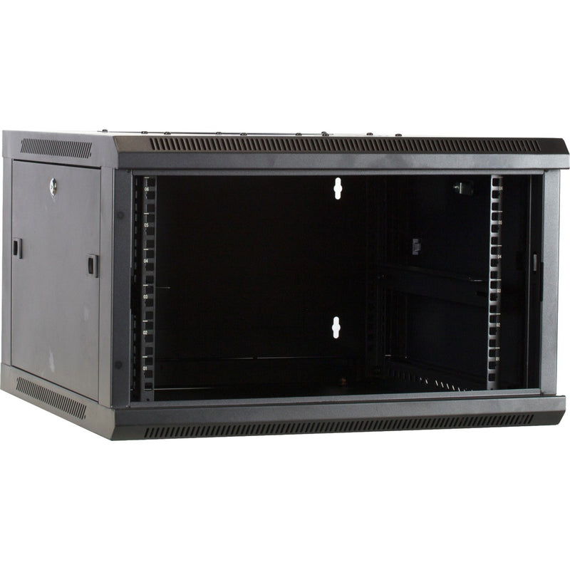 Afbeelding laden in galerijviewer, Dsi 6u wandkast met glazen deur - ds6606 server rack (zwart, 600 x 600 x 368mm)
