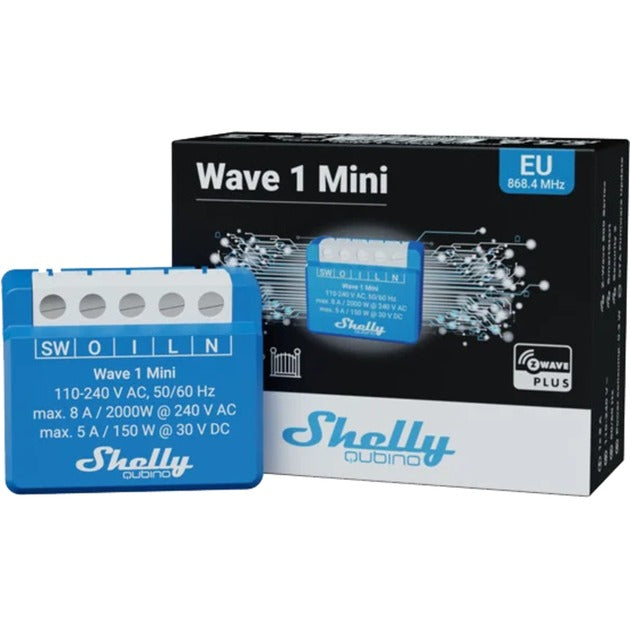 Afbeelding laden in galerijviewer, Shelly qubino wave 1 mini schakelactor z-wave
