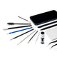 Ifixit precision cleaning kit gereedschapsset (zwart blauw)