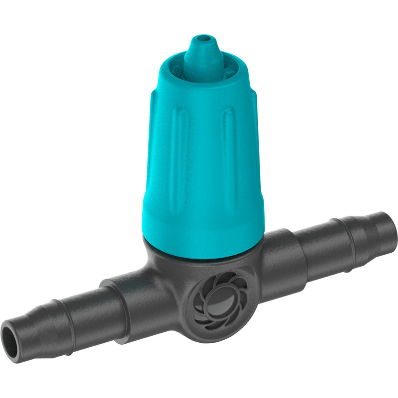 Afbeelding laden in galerijviewer, Gardena micro-drip-system verstelbare seriedruppelaar 0–15 l u druppelaar (zwart turquoise)
