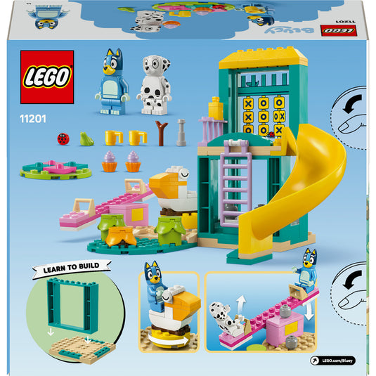 Lego ® bluey: bluey en chloé in de speeltuin bouwset - 11201