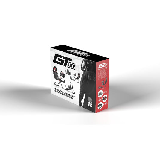 Next level racing gt lite foldable racing simulator (zwart)