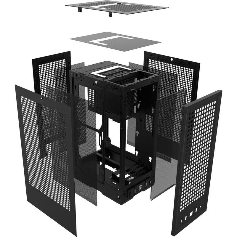 Afbeelding laden in galerijviewer, Hyte revolt 3 midi tower behuizing (zwart | 2x usb-a | 1x usb-c)
