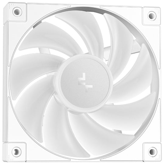 Deepcool mystique 240 argb waterkoeling (wit, 4-pins pwm fan-connector)