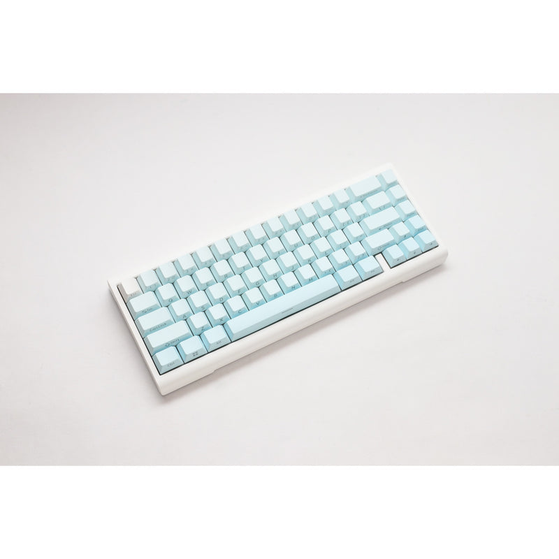 Afbeelding laden in galerijviewer, Ducky projectd tinker 65 - pom edition met qmk via rgb mechanisch toetsenbord (lichtblauw, us lay-out (qwerty), kailh box cream pro, 65%, rgb leds, double-shot pbt, hot-swappable pom, gasket mount)
