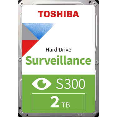 Toshiba s300 2 tb harde schijf (sata 6gb s, 3,5 )