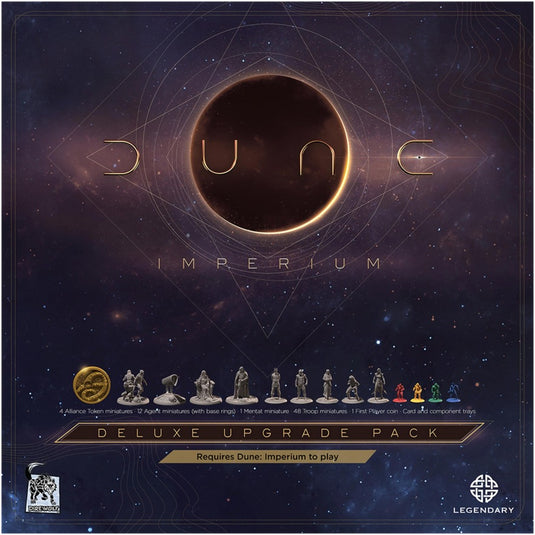 Asmodee dune: imperium deluxe upgrade pack bordspel (engels, uitbreiding, 1 - 4 spelers, 60 - 120 minuten, vanaf 14 jaar)