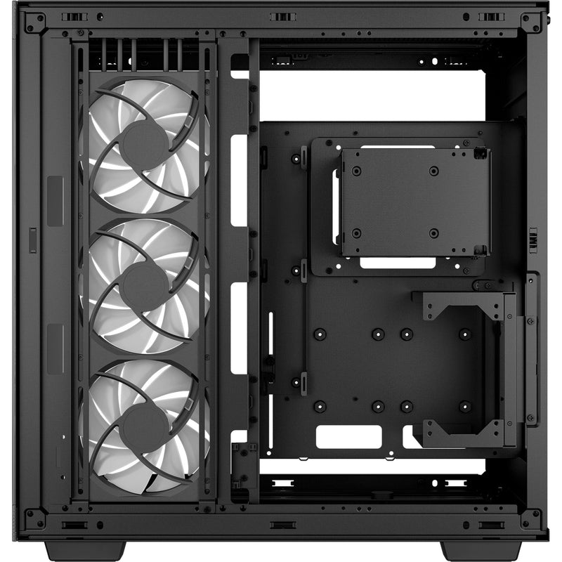 Afbeelding laden in galerijviewer, Deepcool ch780 midi tower behuizing (zwart | 4x usb-a | 1x usb-c | rgb | tempered glass)
