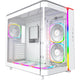 Montech king 95 pro midi tower behuizing (wit | 2x usb-a | 1x usb-c | rgb | tempered glass)
