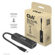Club 3d usb-c naar hdmi 2.1+ pd 3.0 100 watt adapter (zwart)